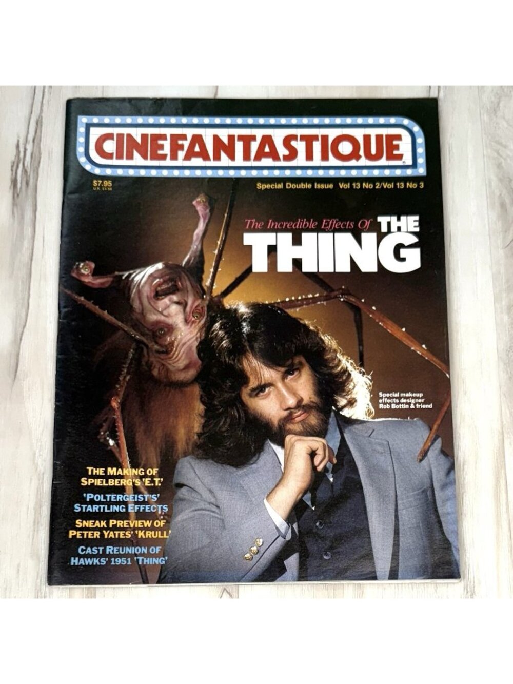 Cinefantastique Magazine Special Double Issue Vol 13 # 2/3 1982 The Thing E.T.